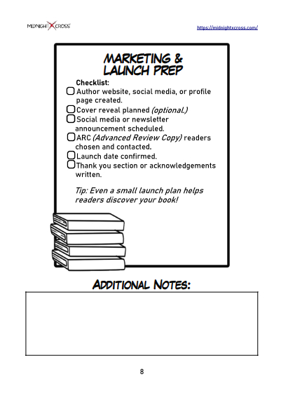 Novel Publishing Checklist Preview 8